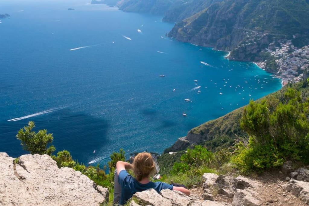 Amalfi Coast, Positano, Sorrento, Capri, Garden, Villa Carcara Colli di Fontanelle Exterior foto
